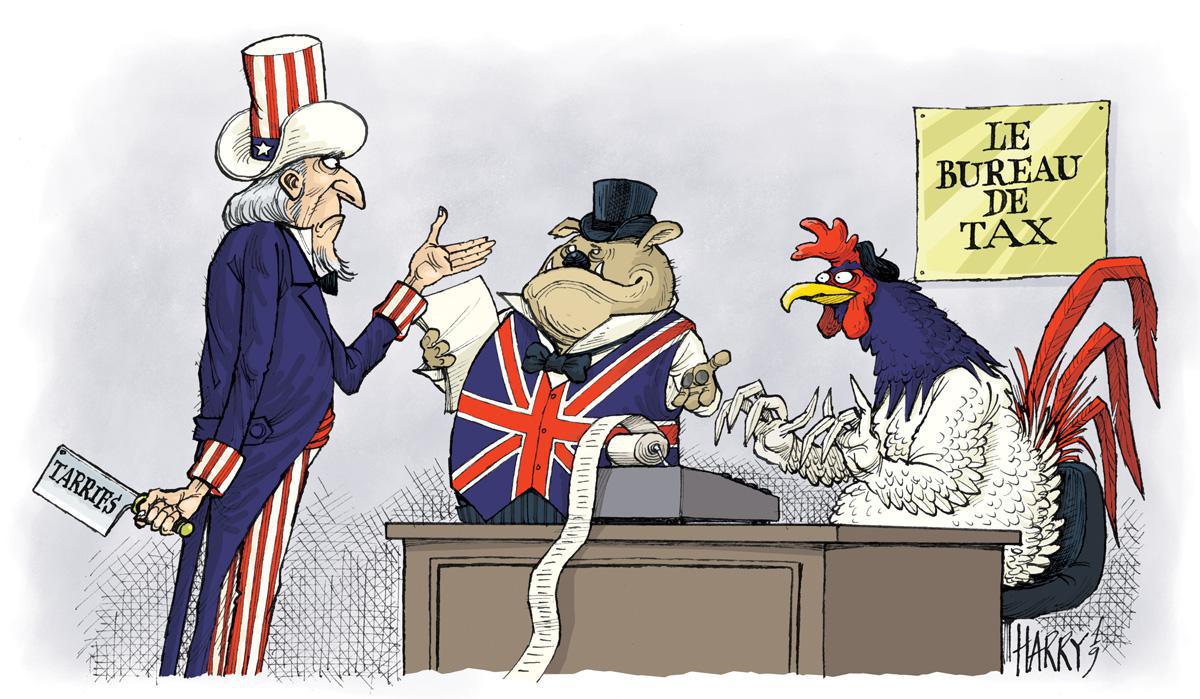 Harry's impression: G7 ministers agree on digital tax plan Harry's impression: G7 ministers agree on digital tax plan